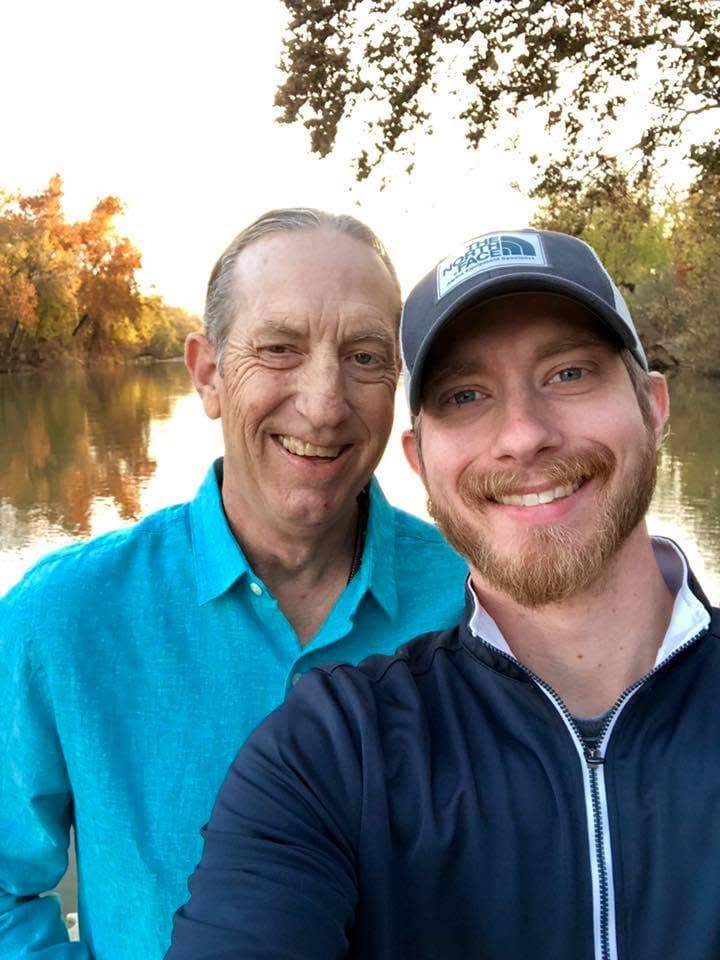 Bill Shelton, founder of Sun Tile Corporation, with his son Tyler Shelton